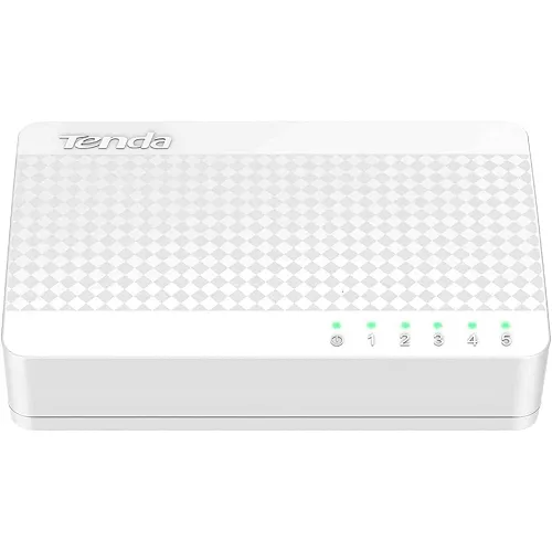 Tenda 5 ports 100M Plastic