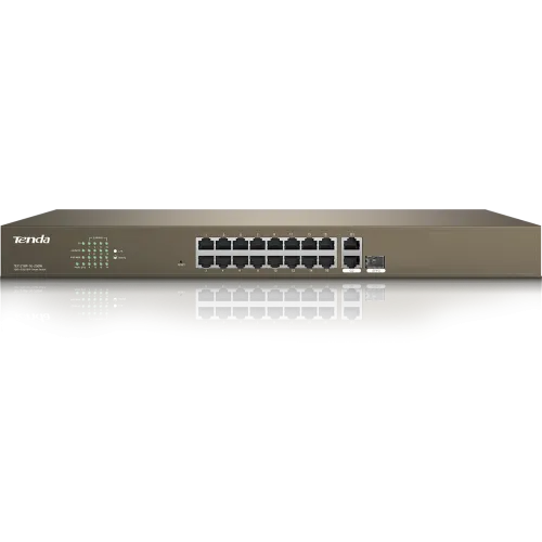 Tenda 16FE+2GE /2SFP with 16-Port PoE (Managed)