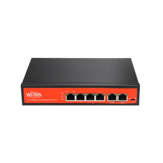 WI-PS205 4 Port 65W 60W Hi PoE standard