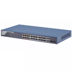 Hikvision DS-3E1326P-EI 24 Port Fast Ethernet Smart POE Switch 