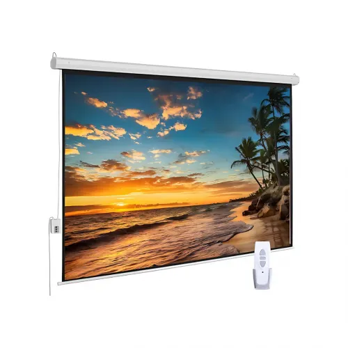 Proyektor Divar Pərdəsi 240X240 motorlu ekran